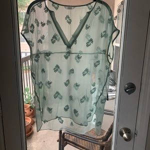 Zoa New York top SIZE: M Summer mint!!!!